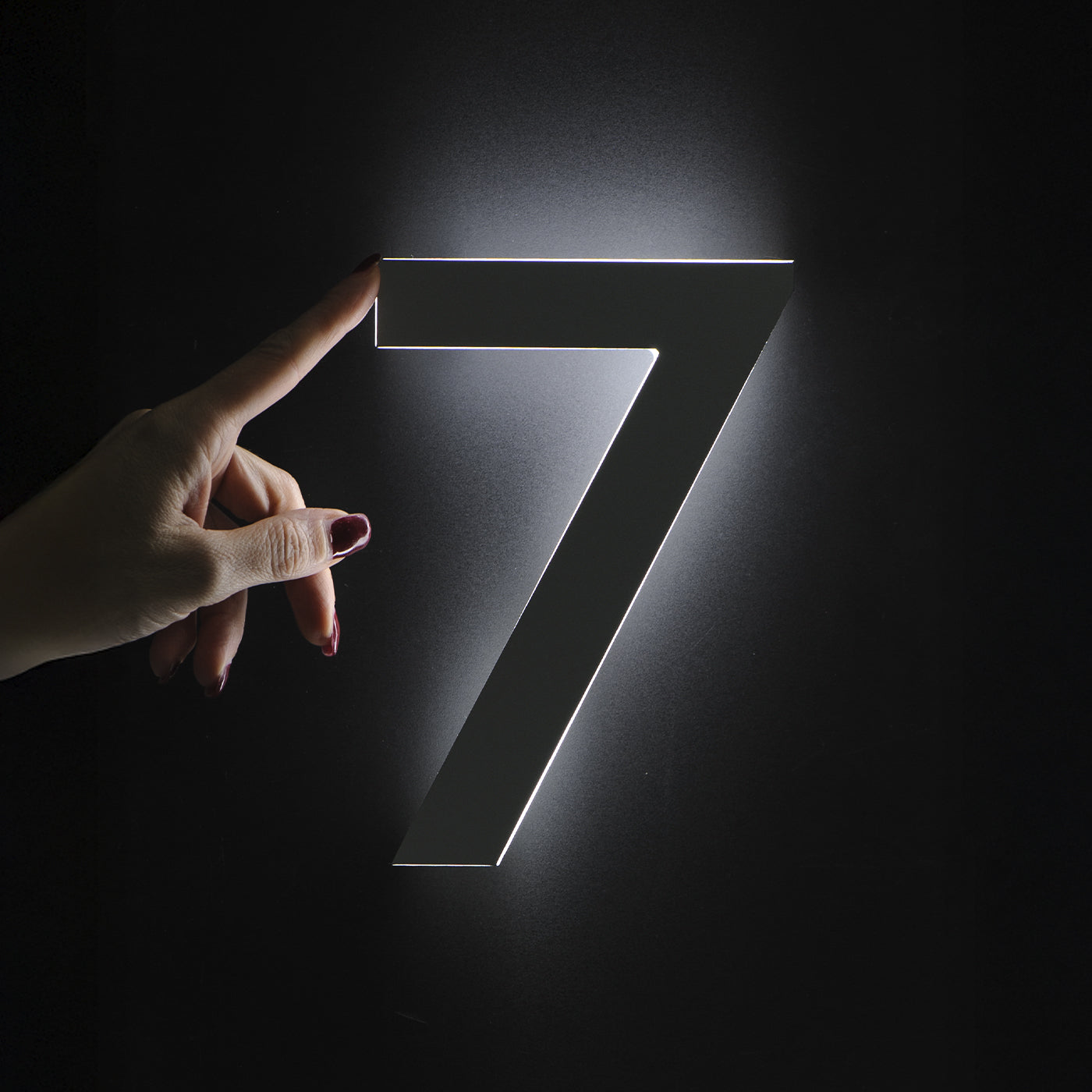 Numero Luminoso 3D Personalizzato