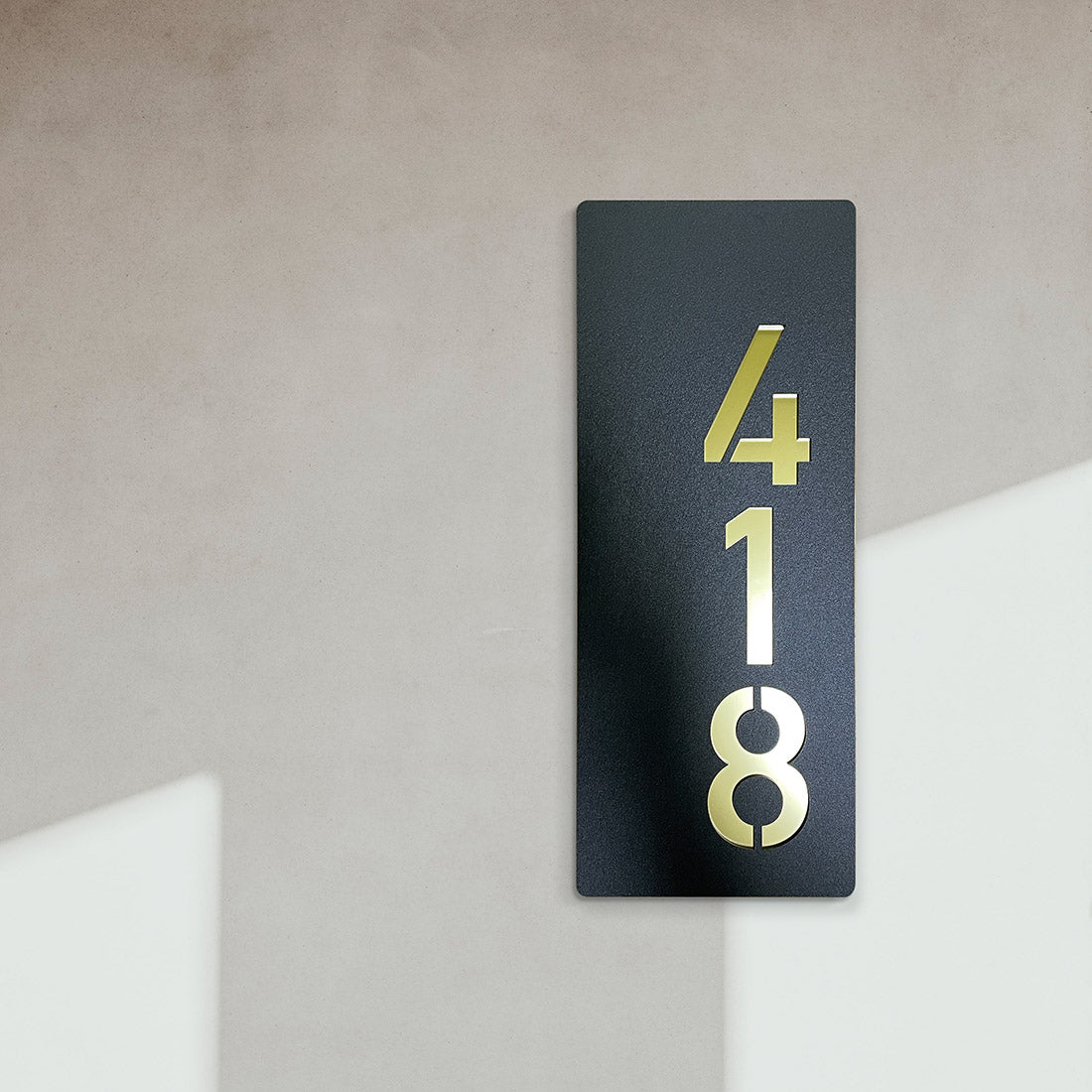 Numeri civici pietra personalizzati: effetto pietra