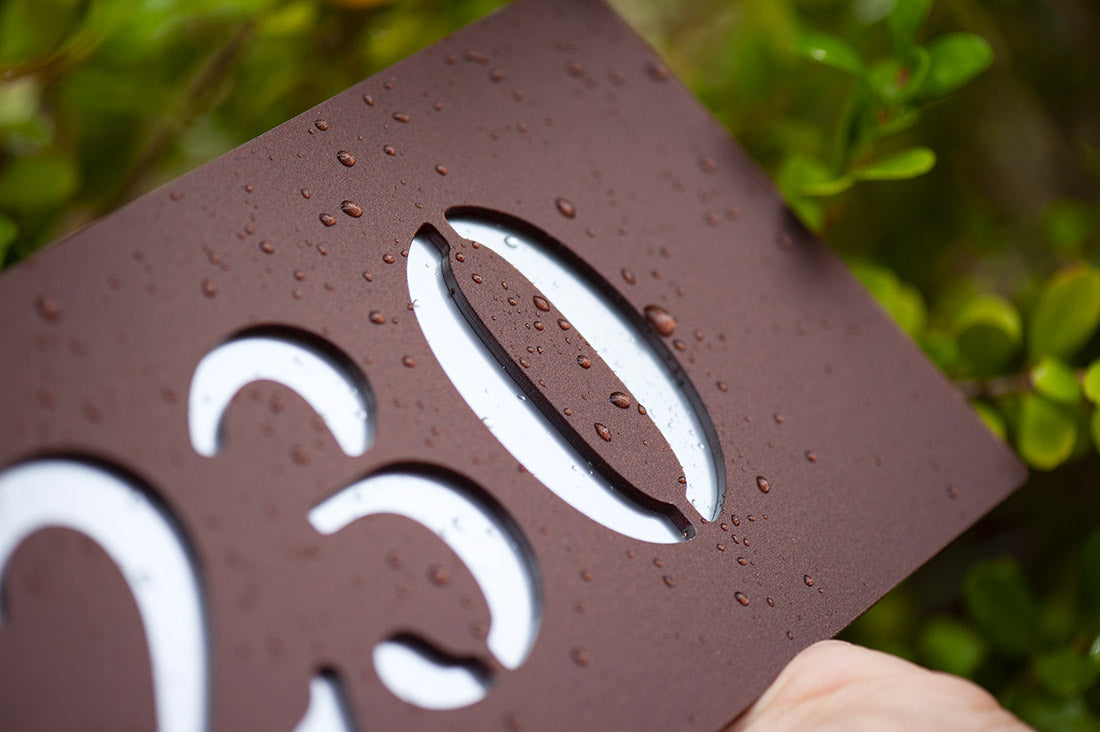 Numeri civici da esterno personalizzati