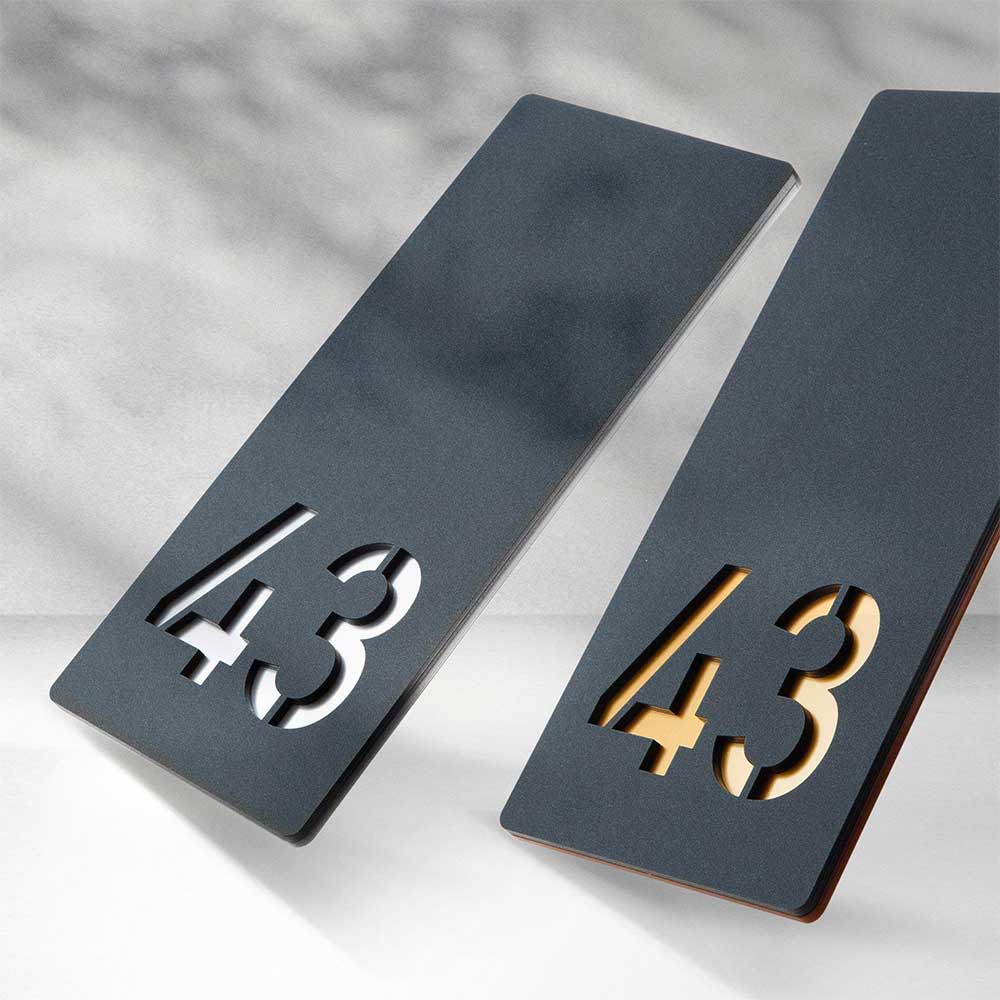 Personalizzare un numero civico