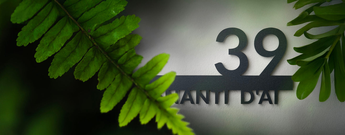 Numeri civici personalizzati da esterno