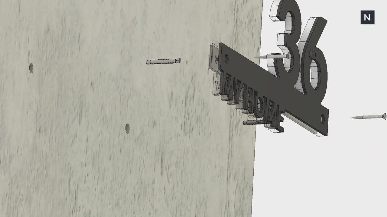 Video Installazione dei modelli Line in acrilico