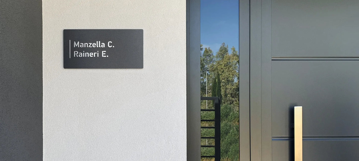 Targhette per porte