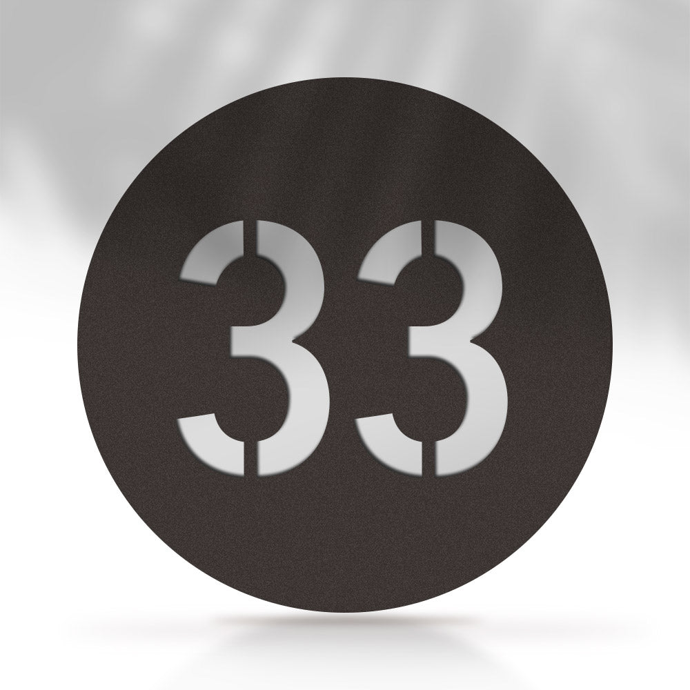 
                  
                    Numero civico personalizzato forma rotonda | NumberFix
                  
                